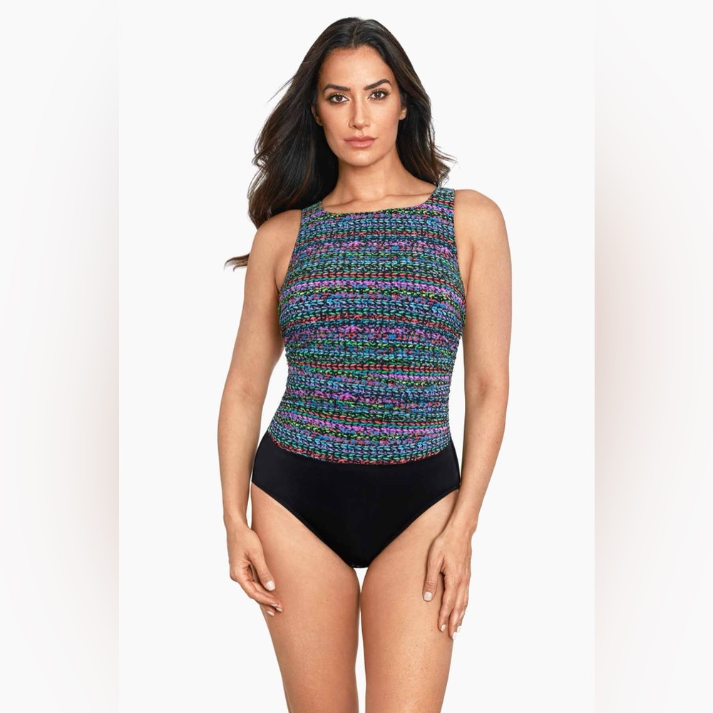 Miraclesuit 12DD Regatta One Piece in Stitch It Swimsuit